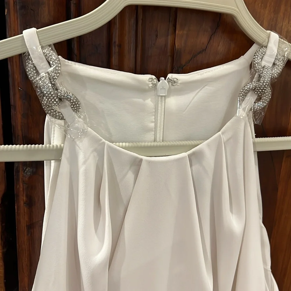 Ralph Lauren Ivory embellished strap jumpsuit NWT - Picture 2 of 15